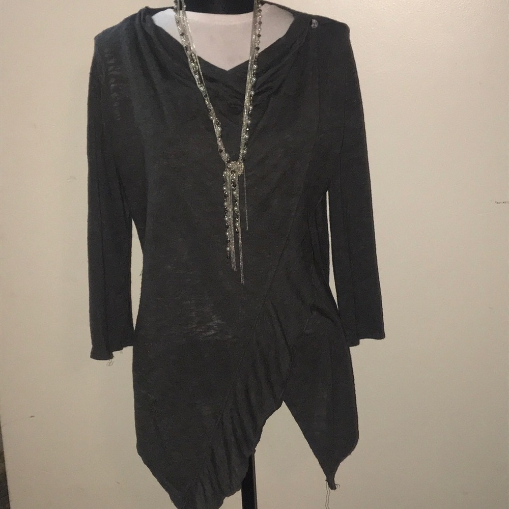 Maurice’s brand draped cardigan